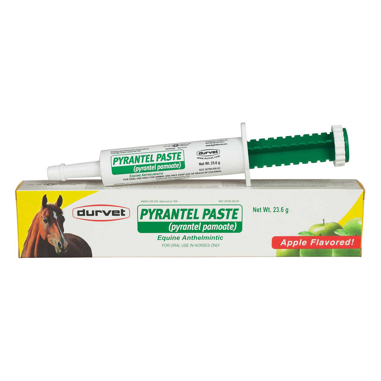 Durvet Pyrantel Paste Wormer, 23.6 gm