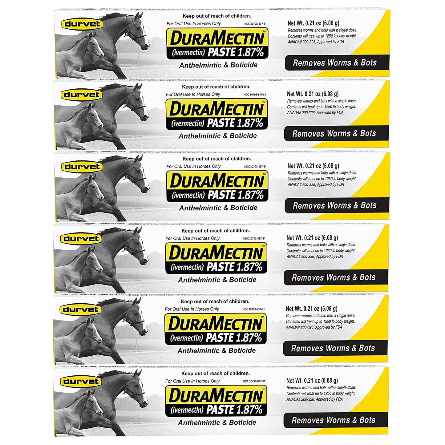 DuraMectin Paste Horse Wormer (1.87% Ivermectin)