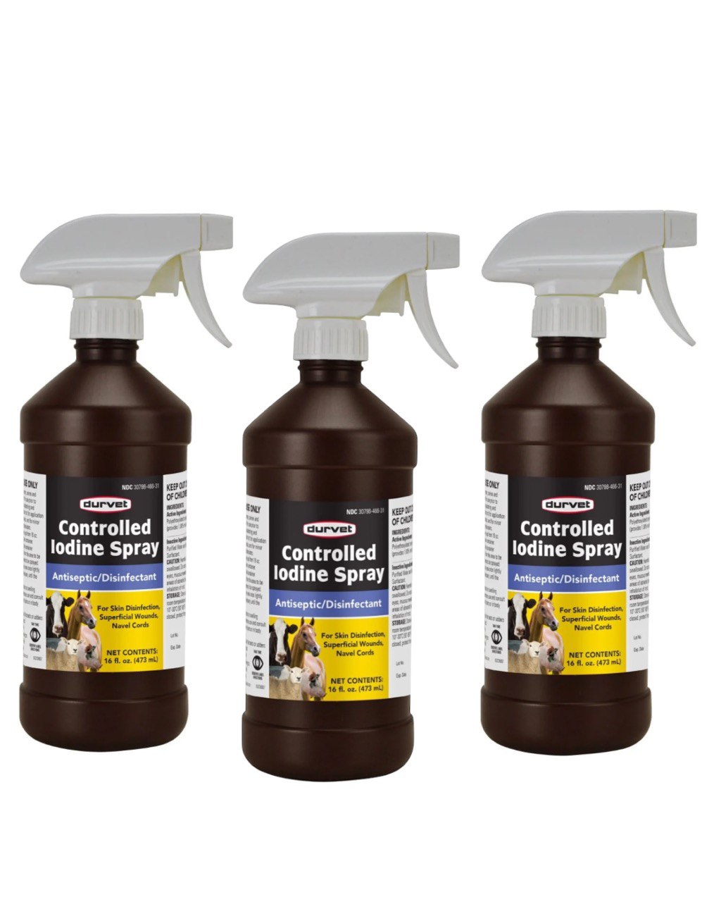 Durvet Controlled Iodine Spray