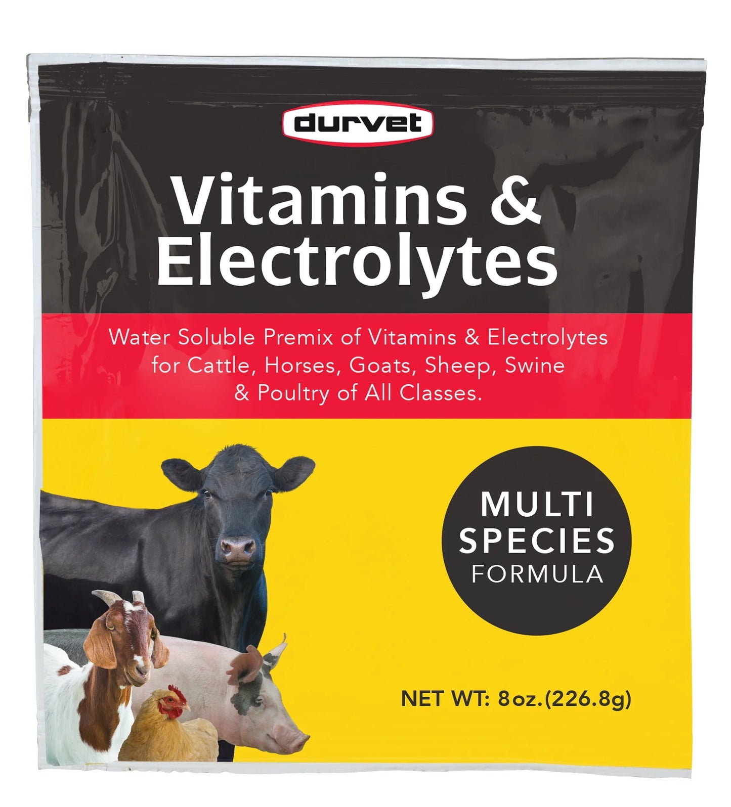 DURVET Vitamins & Electrolytes, 8 oz