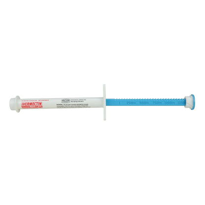 Durvet Ivermectin Horse Dewormer Paste 1.87%, Apple Flavor, 6.08 gm