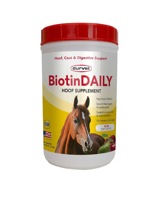 Durvet - Biotin Daily Horse Hoof Care, 2.5 lb
